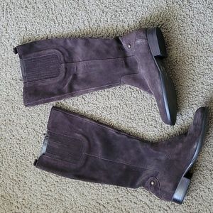 Crown Vintage Suede Riding Boot